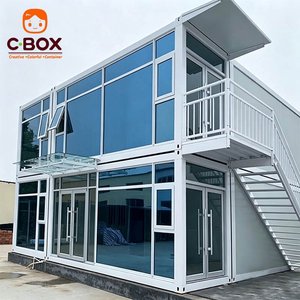 บ้านสำเร็จรูปแบบตู้คอนเทนเนอร์สำหรับไซต์ก่อสร้าง สำนักงาน หอพัก ที่อยู่อาศัยเคลื่อนที่ ทนไฟ ประกอบง่าย ขายส่งโดย Cbox - Product Image 3