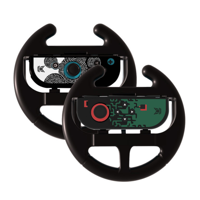Racing Game Grip Somatosensory Game Console Accessories for Nintendo Switch/OLED Game Console Steering Wheel
