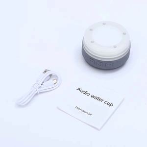 Glam Stainless Steel Leak-Proof Vacuum Bottle with Thermal Insulation Glitter Finish Bluetooth Silicone Sleeve for Travel - Product Image 4