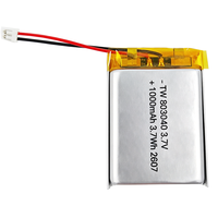 Batterie au lithium polymère OEM ODM antidéflagrante, résistante aux hautes et basses températures, 584558 502535 653450 703040 803040 603035