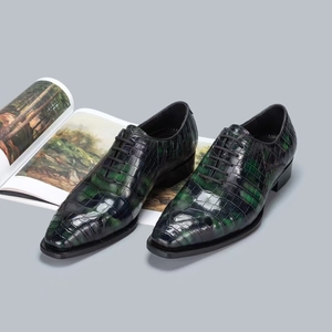 Zapatos de Hombre Elegantes Goodyear Alligator, Zapatos de Estilo Bonito para Hombre, Zapatos Cómodos de Buena Calidad, Zapatos Formales de Fiesta para Hombre - Product Image 1