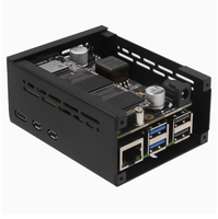 Carte de développement Raspberry Pi 5 avec support pour SSD NVMe M.2, extension PoE X1012, alimentation Ethernet, fonction double PCIe et prise en charge du format 2280