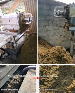 Phân động vật Bộ vi xử lý ly tâm tách phân bò máy khử nước phân tách - Product Image 3