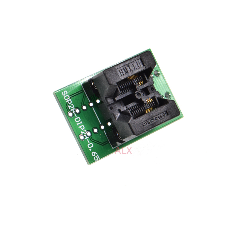 Adaptateur SSOP8 / TSSOP8 Vers DIP8 – Pas 0.65 Mm, Largeur 4.4 Mm – Test & Programmation IC Haute Qualité