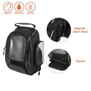 Sacoche de réservoir universelle pour moto, sacoche magnétique pour outils de moto, sacoche de selle avec sangle, sacoche de selle imperméable pour moto - Product Image 3