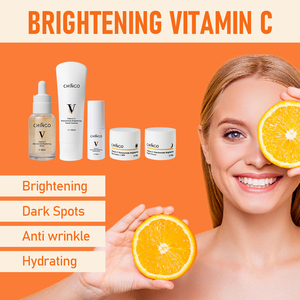 Vitamine C Niacinamide Crème de <span class=keywords><strong>jour</strong></span> <span class=keywords><strong>SPF</strong></span> Marque privée Produits naturels de soin de la peau Protect Blanchissant Éclaircissant Anti-âge Crème pour le visage - Product Image 4