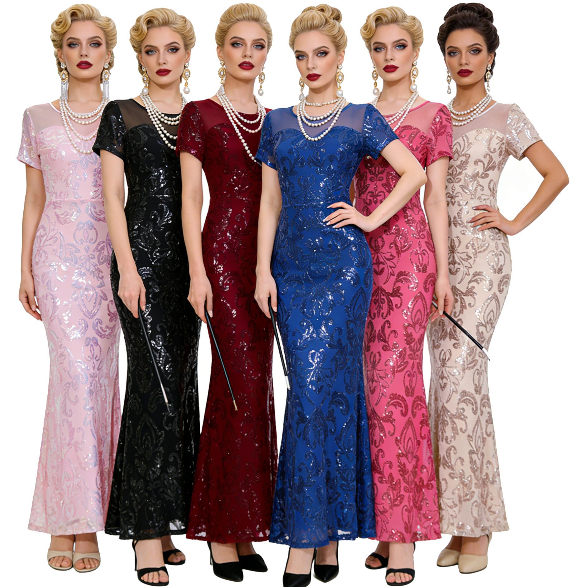 1920s Flapper Dress Plus Size - Great Gatsby Style 1920s Flapper Dress Plus Size - Great Gatsby Style