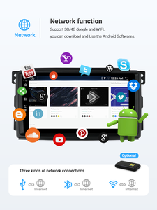 Carplay 9 "màn hình lớn hệ thống Android akm7739 kỹ thuật số DSP với âm thanh xe hơi 5.1 - Product Image 5