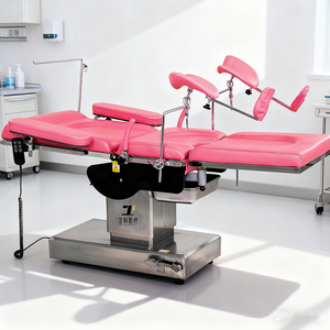 Elektrikli obstetrik teslimat yatakları çıkış tezgahı doğum koltuğu jinekolojik muayene ameliyat masası - Product Image 2