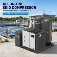 Kompresor Laser PM VSD Hemat Energi 22kW 30HP 20 bar untuk Pengering Tangki Pengolahan Air dan Filter