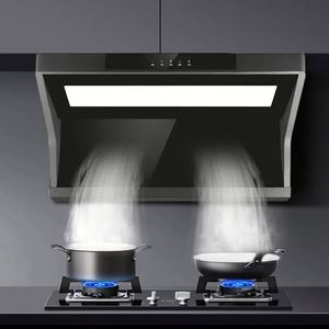 Campana Extractora de Pared de Acero Inoxidable de 700 mm, Ventilada, 110V/220V, Eléctrica, Estándar Británico/Europeo, Clase 21m/min, Extracción de Aire - Product Image 3