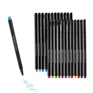 0.4Mm Art Drawing Writing Fineliner Pen Custom Design 12 24 48 60 100 Colors Graphic Promotional <b>Gift</b> Use - Product Image 3
