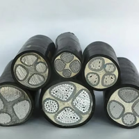 0,6/1kV Kupfer-oder Aluminium-XLPE-Isolierung PVC-gepanzertes unterirdisches Niederspannungs-Stromkabel