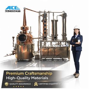 ชุดอุปกรณ์โรงกลั่นสุราแบบครบวงจร Ace 3000L พร้อมหม้อกลั่นแบบ Pot Distillery และหม้อกลั่นแบบ Wash Still และ Spirit Still - Product Image 3