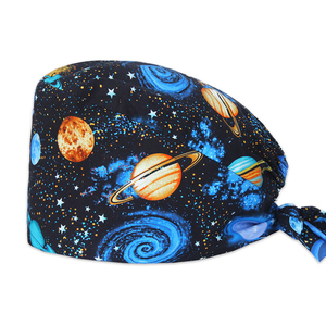 Gorros médicos transpirables salones de belleza <span class=keywords><strong>farmacia</strong></span> enfermera gorros quirúrgicos mascota Hospital veterinario trabajo impreso gorro quirúrgico Mujer - Product Image 1