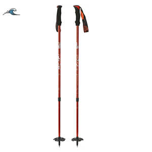 <span class=keywords><strong>Bastones</strong></span> de Esquí Telescópicos de Aluminio All-Mountain con Puntas de Acero de Tungsteno, Empuñadura de EVA, Ligeros y Duraderos para Pistas Cepilladas y Nieve Fresca - Product Image 1