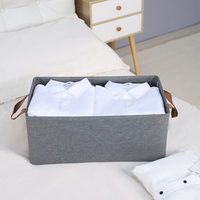 Boîte de rangement pliable en tissu Oxford 600D, séparateur de vêtements peu encombrant, organisation de la garde-robe, 20-35L