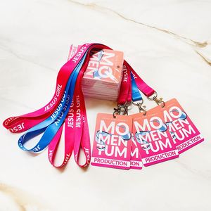 High Quality Custom Printed Logo Breakaway Tear Resistant Sublimated Polyester Neck Lanyards Promotional Eco-Friendly Material - Product Image 2