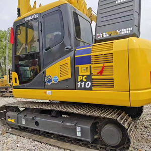 Komatsu มือสอง PC110เครื่องขุดขนาดเล็ก11Ton เครื่องจักรอุตสาหกรรมชิ้นส่วนเครื่องยนต์ & เกียร์มือสอง - Product Image 1