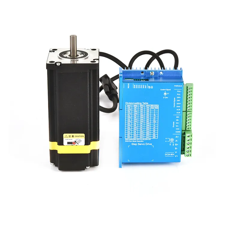 Hybrid easy cnc servo motor and driver step motor and driver