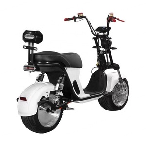Scooter électrique Citycoco 1000W à deux roues et pneus larges, moto populaire, vente chaude, usine chinoise - Product Image 3