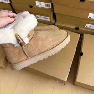 Designer Brand <b>Women's</b> <b>Waterproof</b> Snow <b>Boots</b>-High-End High Quality Fashionable Trendy Evergreen All Seasons Warm Shoes - Product Image 2