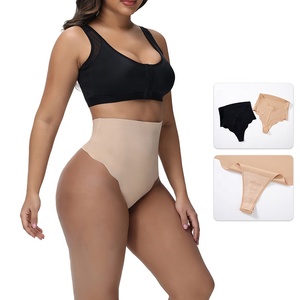 <span class=keywords><strong>Faja</strong></span> Moldeadora <span class=keywords><strong>Invisible</strong></span> de Moda, Bragas Antideslizantes de Espalda Baja, Control de Abdomen, Sin Costuras, Tanga de Cintura Alta para Mujer - Product Image 3