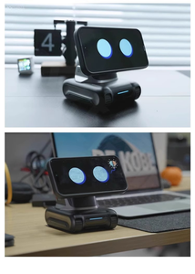 <span class=keywords><strong>Robot</strong></span> chien intelligent IA émotionnelle avec charge sans fil 10W, jouet ChatGPT, interaction vocale, reconnaissance gestuelle et faciale, compatible Android et iOS - Product Image 5