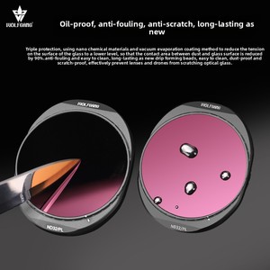 Versione professionale Wolfgang per DJI Mavic 4Pro filtro regolabile CPL riduzione della luce protettiva nera Drone - Product Image 1