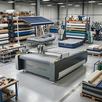 CNC-Oszilliermesser-Schneidemaschine für PVC-Aufblasprodukte, Wasserparks, schwimmende Docks, Luftbetten und Gummibootproduktion