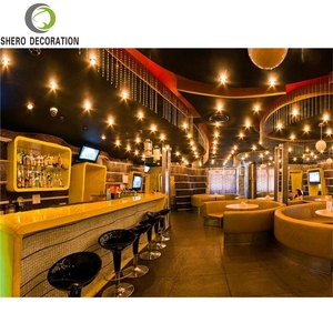 ไนท์บาร์กระจกดิสเพลย์ตู้โชว์ไฟ LED ชุดเฟอร์นิเจอร์บาร์กลางคืน KTV ปาร์ตี้ไนท์คลับเฟอร์นิเจอร์สำหรับขาย - Product Image 1