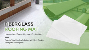 25g 45g 방수 유리 섬유 / 유리섬유 절단 스트랜드 매트 지붕용 - Product Image 6