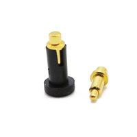 Connecteur de charge de type DIP, à broches Pogo, étanche à la poussière et à l'eau, à longue durée de vie, avec embout à ressort, à angle droit, droit, pour montage SMT