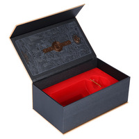 Cajas Magnéticas de Cartón Rígido de Lujo Personalizadas para Licores, Botellas de Whisky y Vino Tinto, con Acabado Mate y Papel de Regalo