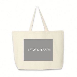 Custom Logo <b>Plain</b> Long Handle Printed Blank Cotton Eco-friendly <b>Canvas</b> Shopping Handbags Tote Bag for Women - Product Image 3