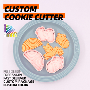 <span class=keywords><strong>Cigogne</strong></span> bébé série bricolage argile Animation imprimé 3D dessin animé Biscuit moule amour Biscuit pour la cuisson et la pâtisserie outils - Product Image 5