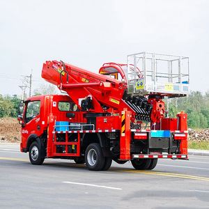 Vehículo Aéreo de Trabajo Dongfeng con Plataforma de 8 Secciones y 36 m, Especial para Mantenimiento de Energía Eléctrica, Alumbrado Público y Paredes Exteriores - Product Image 5
