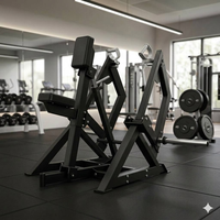 Appareil de Squat Pendulaire Commercial pour Salle de Sport – Équipement de Fitness Professionnel pour Entraînement des Jambes et des Fessiers – Entraîneur de Squat Pendulaire pour la Musculation