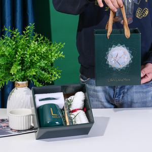 Set Hadiah Kotak Keramik untuk Pengiring Pengantin, Hadiah Pernikahan untuk Tamu, Souvenir, Cangkir Kopi, Set Hadiah Ulang Tahun - Product Image 6