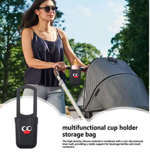 Sac de rangement en silicone au design moderne et épuré, solution de rangement polyvalente pour <span class=keywords><strong>fauteuil</strong></span> <span class=keywords><strong>roulant</strong></span>, accoudoir de piscine et vélo - Product Image 6