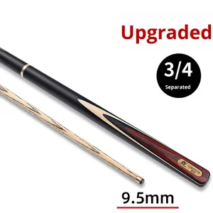 ขายส่งไม้คิวสนุกเกอร์ Omin ไม้แอช แบบชิ้นเดียวและแบบ 3/4 ชิ้น หัวคิวขนาด 9.5/10/11.5 มม. จากโรงงานโดยตรง - Product Image 2