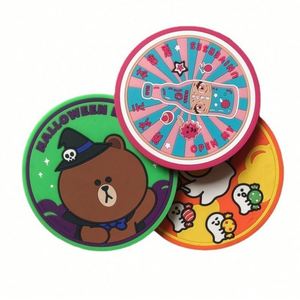 Posavasos de Silicona de PVC Absorbentes, Redondos y Suaves, para Tazas de Café, Té y Cerveza, Personalizados de Fábrica, al por Mayor y a Bajo Precio - Product Image 3