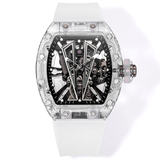Luxury 2703 Men's Automatic Mechanical Watch Sapphire Crystal Case Tourbillon Movement Business Casual Watch