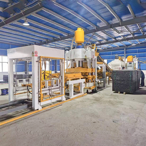 Hoàn toàn tự động QT6-15 xi măng rỗng Khối Máy làm PLC & Hộp số thành phần cho bê tông gạch dây chuyền sản xuất - Product Image 2