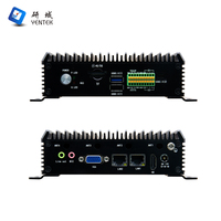 Mini PC Industrial sin Ventilador Rockchip RK3568B2 LPDDR4 8G RAM EMMC 128G WiFi 2.4G BT4.1 Android 11 Ubuntu20.04 HD VGA 2 LAN TF VESA