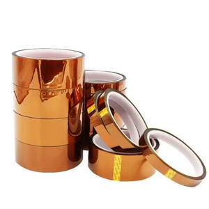 फैक्टरी थोक कोई अवशेष पॉलिमाइड फिल्म एकल पक्षीय उच्च तापमान गर्मी प्रतिरोधी चिपकने वाला सोने की उंगली टेप - Product Image 1