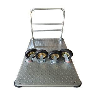 Carrito de hierro, camiones de plataforma con valla, camión de mano plegable, carro de plataforma portátil, carro plegable con alambre de malla - Product Image 2