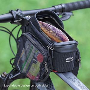 Sac de guidon de vélo BSCI, étanche, avec écran tactile pour téléphone portable - Product Image 4