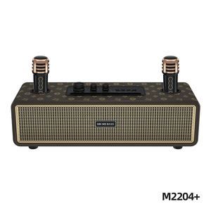Altavoz Amplificado M2204+ con Bocina, Altavoz Inalámbrico de Alta Potencia con Bajos Profundos, Altavoz de Karaoke con Micrófono para Fiestas Familiares <span class=keywords><strong>y</strong></span> KTV - Product Image 2