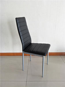 Silla de Comedor Pipe Hotel Chair <span class=keywords><strong>Simon</strong></span>, Muebles de Comedor, Cuero Sintético, Diseño Moderno, Silla de Comedor Convertible para Sala de Estar - Product Image 3